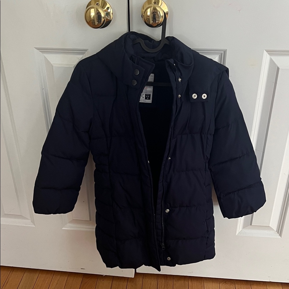 GAP Kids Dark Blue Puffer Coat